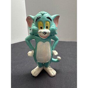 Vintage Tom Plastic Figurine Cartoon Collectible Character With Hands On Hips 19